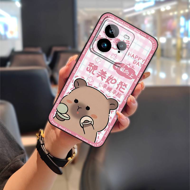 Cartoon Silicone Phone Case For Realme GT7 Pro TPU Shockproof Couple Phone Pouch Anti-dust Full Wrap Soft Case Graffiti