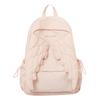 Cute Angel Wings Backpack Women Fashion School Bag With Quilted Design Soft Pastel Color Daily Use