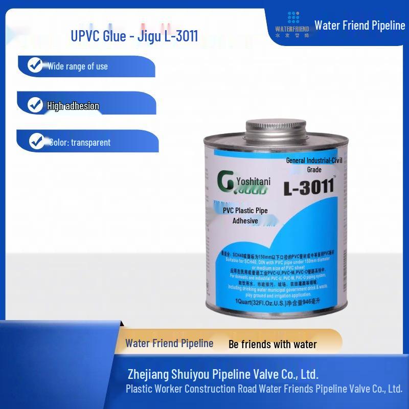 Jiguli 3011 Transparent UPVC/PVC Water Supply Pipe Adhesive Glue Can Opener (1 pc)