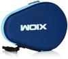 XIOM Table Tennis Racket Case, Ovre Hard Full Case, Navy x Sky, 91017