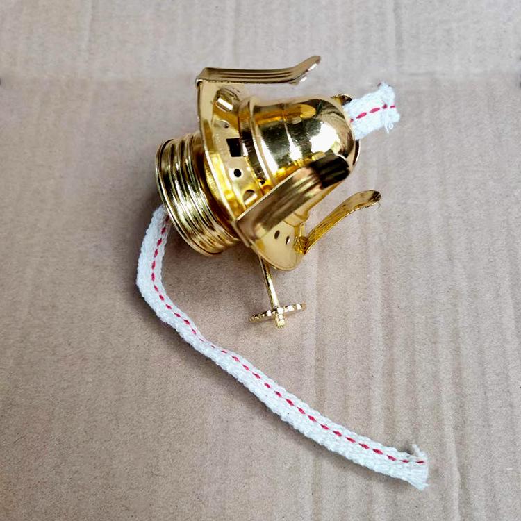 L555 Винтажная керосиновая лампа с ретро-фитилем и средним абажуром