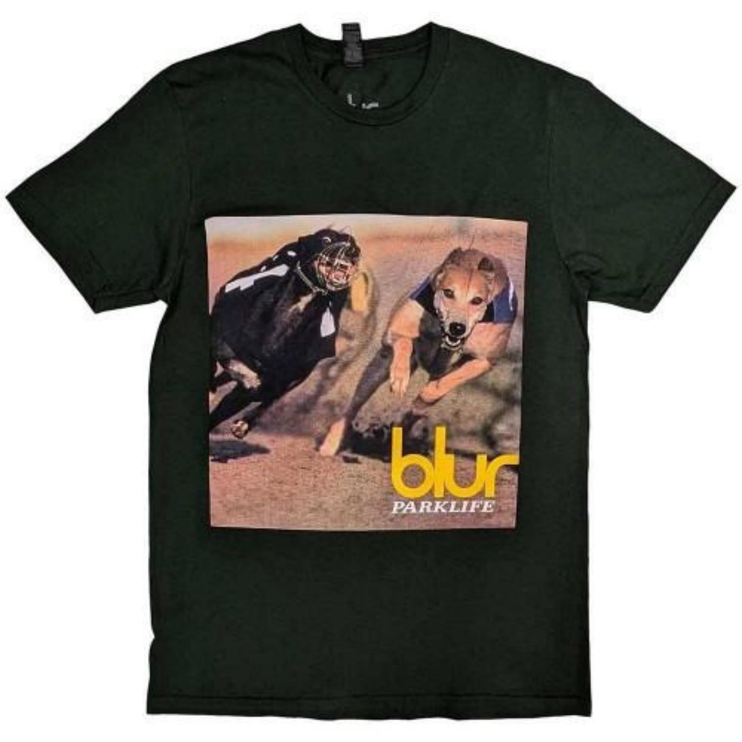 Blur Unisex Adult Parklife Album Back Print T-Shirt S