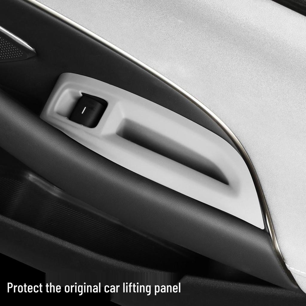 Silicone Pad for Xiaomi SU7 Car Window Lifter Panel and Door Switch Decoration