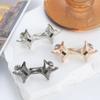 Four Pointed Star Waist Buckle Adjustable Pants Pins New Jeans Buttons  Dress Decoration