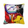 Funda de almohada del juego Spamton de Deltarune, funda de almohada linda y divertida, funda de cojín suave con estampado gráfico para silla de sala de estar