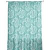 Paisley mønster Chiffon Tyll Gardiner for Stue Kjøkken Soverom Ren Voile Garn Vindu Behandling