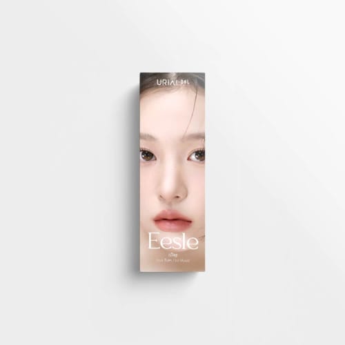 Eesle Moor Gray Colored Contact Lenses [10 lenses per box] Available with or without prescription, 1-day contact lenses (Moor Gray/-2.25)