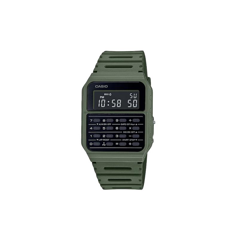 CASIO Customized watch modified series red mirror green resin case waterproof CA-53WF-3B modified-shadow battle Quartz resi CA-53WF-3B чёрный