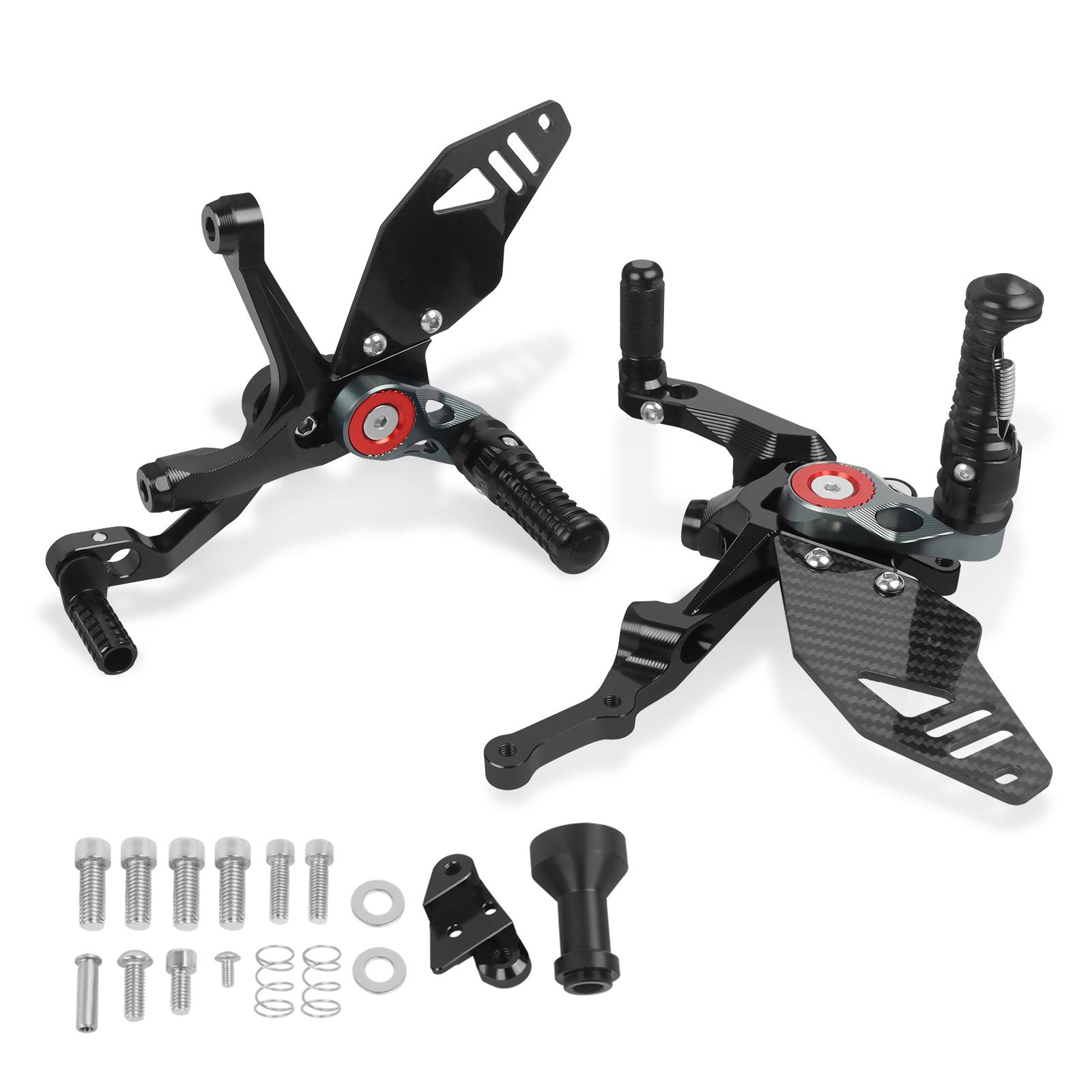 

Для DUCATI Streetfighter V2 StreetfighterV2 2025 2025 Мотоцикл Задний комплект подножек Педаль алюминиевая подножка Задний комплект