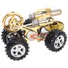 Stirling Car Engine Model Miniature External Combustion Power Exquisite Physics Science Kit for Expe