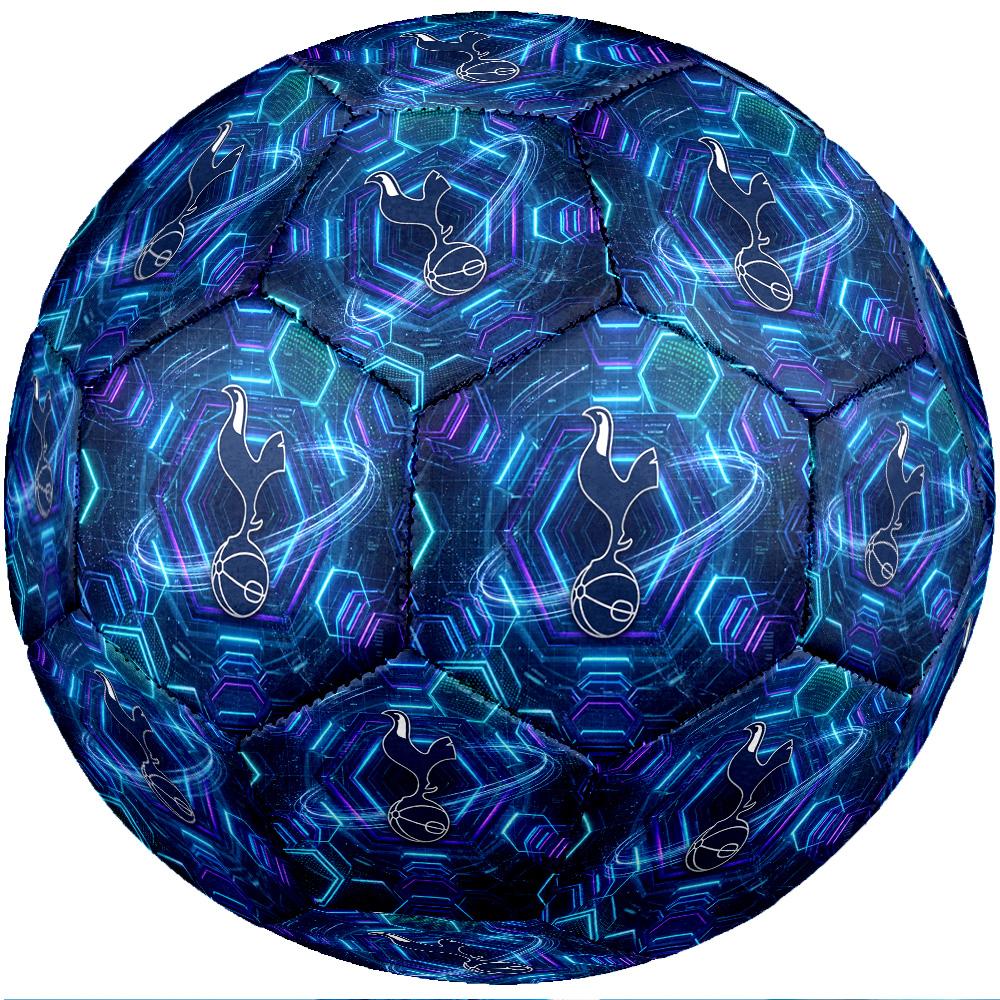 Tottenham Hotspur Theme Soccer Ball Size 5 Soccer Ball Soft Touch Professional Training Football for Outdoor Sports