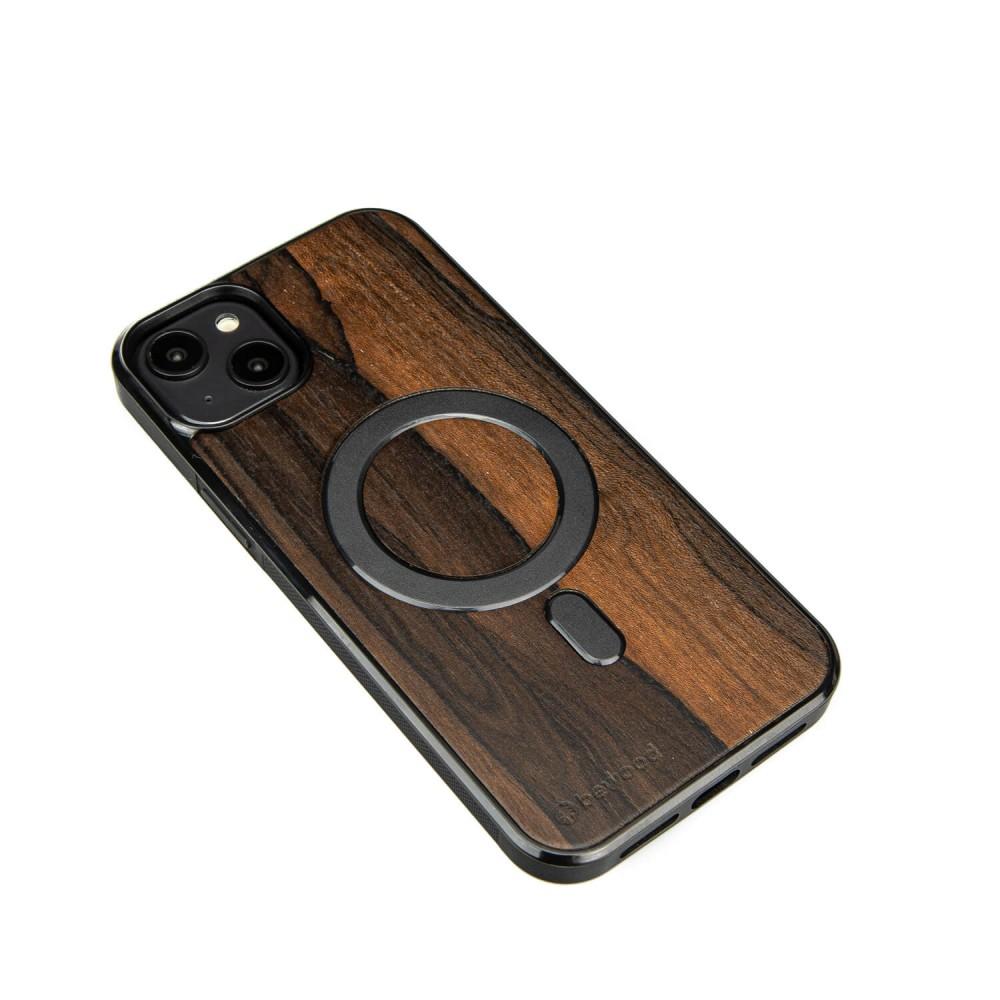 Bewood iPhone 14 Plus Ziricote MagSafe Wooden Case
