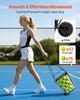 Tennis Ball Hopper, Holds 75 Tennis Balls, Pickleball Basket Cart with Wheels for Easy Pick Up, Portable Pickleball Caddy with Heavy-Duty