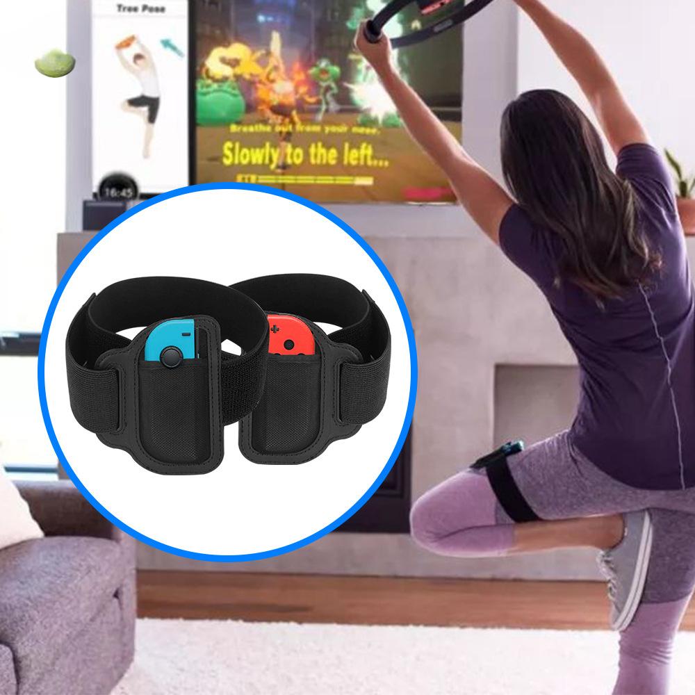 Paquete de accesorios deportivos para Switch: Kit familiar 10 en 1 para juegos deportivos (2022): Correas para piernas de fútbol, palos de golf de Mario, muñequeras de Just Dance