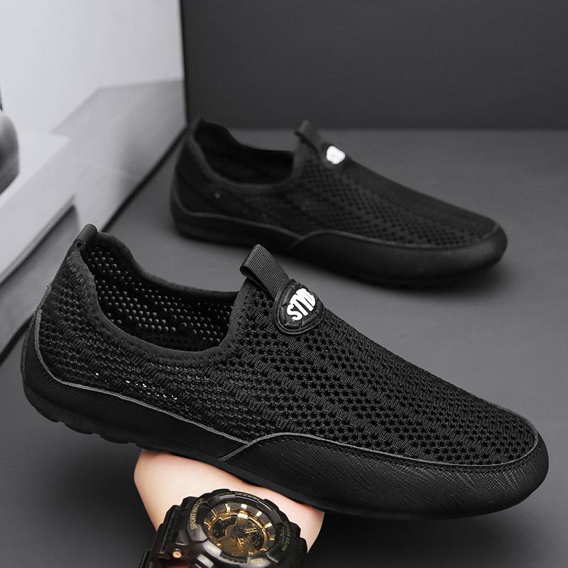 Lightweight Men Shoes Mesh Breathable Sports Shoes For Men Soft Soles Casual Sneakers Male Walking Footwear