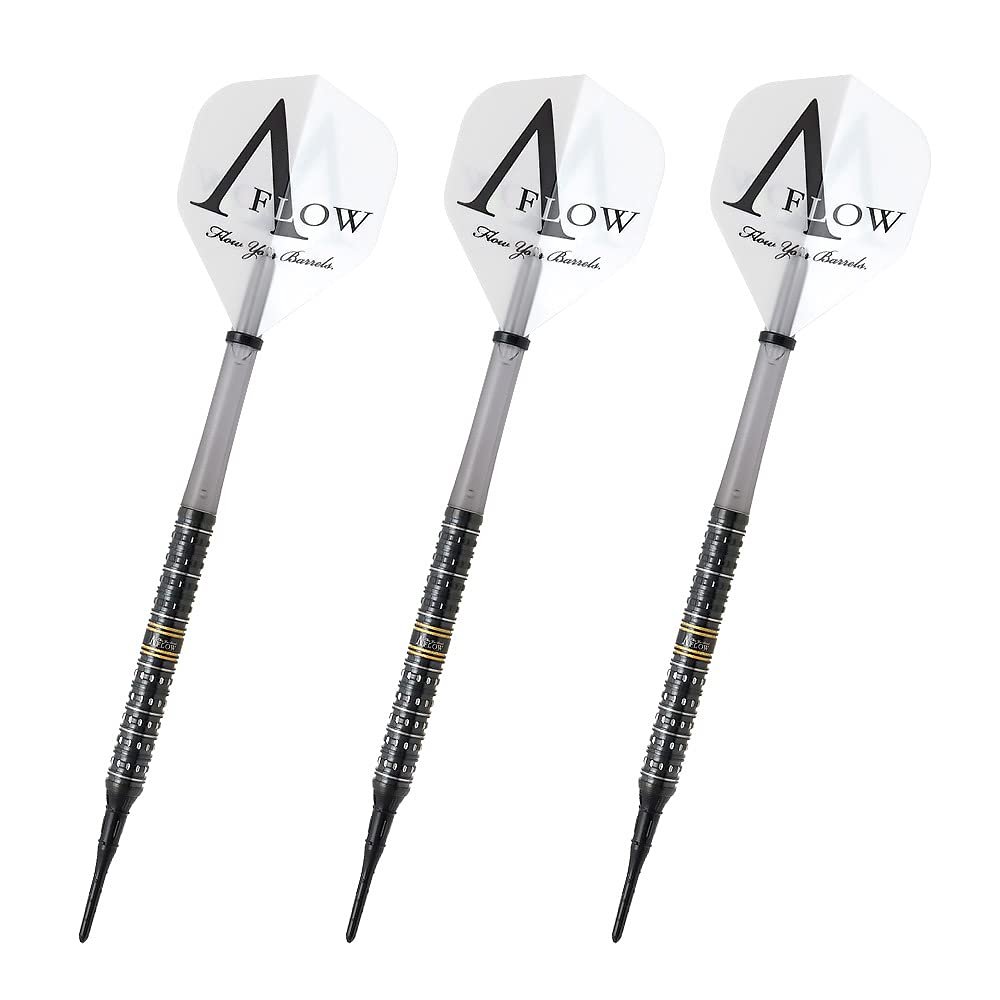 DYNASTY BLACK LINE Coated Type BORIS2 2BA Boris Krcmar Model Darts Barrel Darts Set A-FLOW