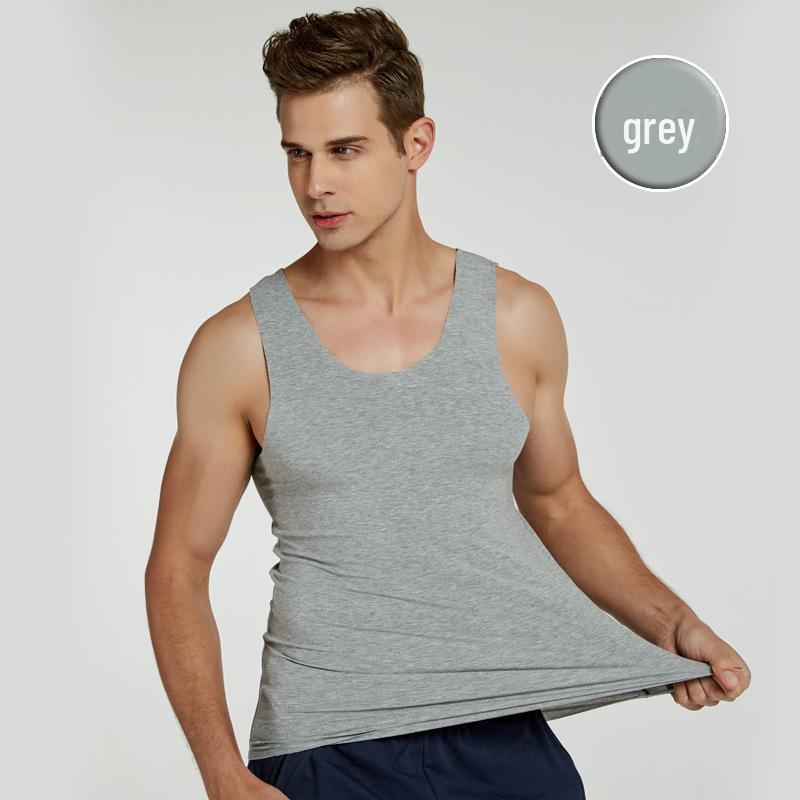 

Мужская летняя бесшовная жилетка из модала - тонкая, мягкая, без рукавов XL