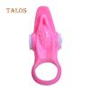 Tongue Silicone Ejaculation Delay Cock Lock Vibration Penis Ring Men Sex Toy Sex Toys For Adult