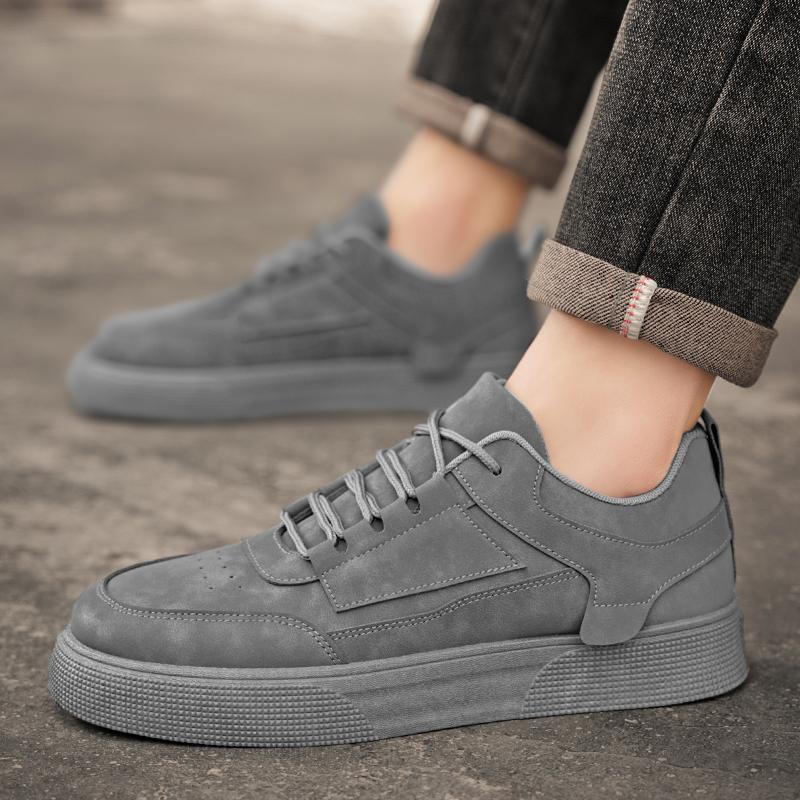 Men's Plus-size Casual Shoes, Walking Flats, Vulcanized Shoes, Men's Spring and Summer Breathable Board Shoes