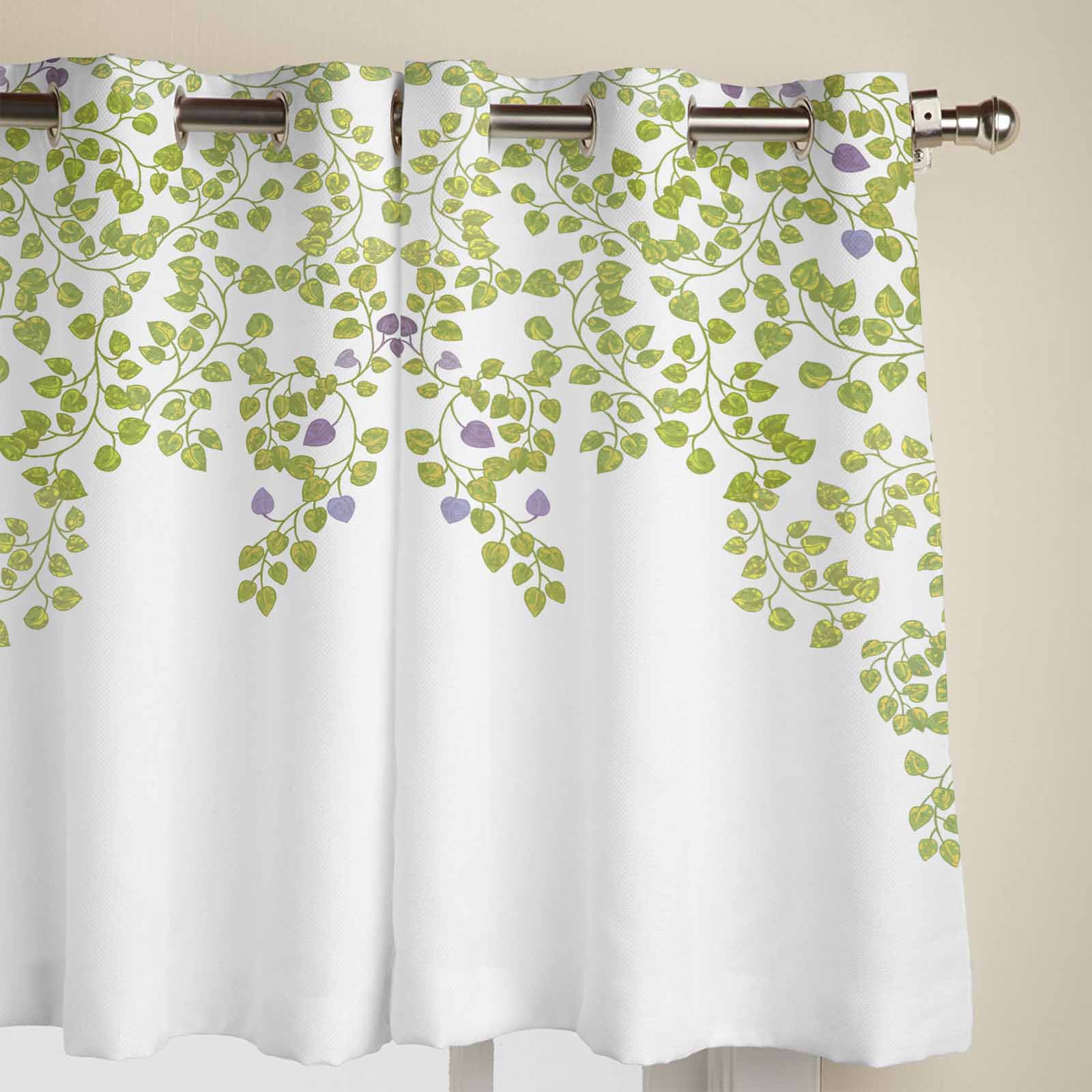 Листья Растение Виноградные Шторы для Гостиной Роскошные Занавески Для Спальни Кухонные — фото 2