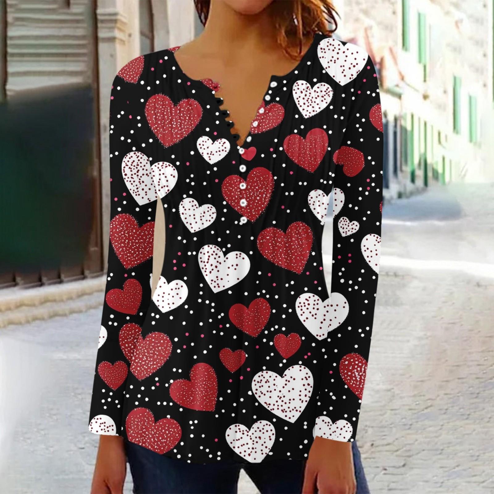 

Рубашки с длинным рукавом для женщин, модные осенние нарядные повседневные блузки, модные плиссированные туники, топы для леггинсов Love XL арбуз красный