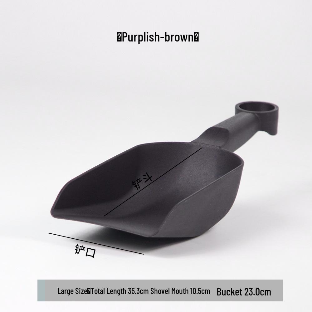 Gardening Tools: Small Plastic Soil Shovel for Digging, Thickened Flat Mouth Shovel, Ice Shovel, Flower Shovel
