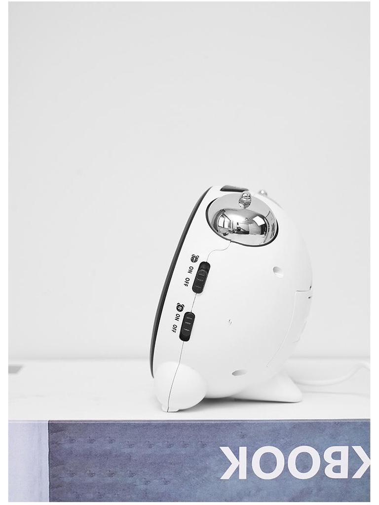 Multifunctional Loud Ringtone Alarm Clock with Vibration for Bedside - Model GH1101.