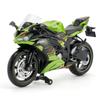 1/12 Kawasaki 600cc Niaja ZX6R Alloy Motorcycle Model Simulation Diecast Metal Street Motorcycle Model Children Toy Gift