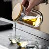 Double-Layer Transparent Glass Gong Dao Bei Tea Cup - Portable Heat-Insulating Kung Fu Tea Set
