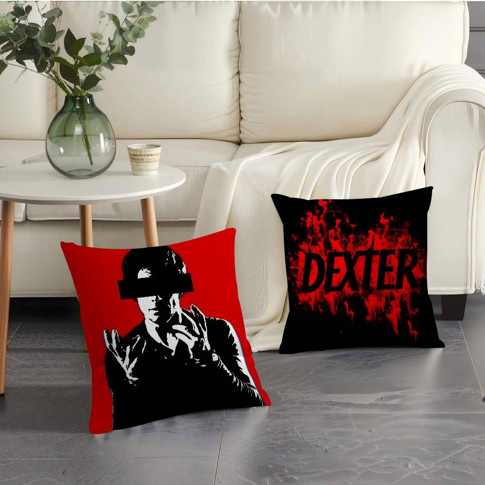 Hot Tv D-Dexteres Morgans Pillowcase Toon Gift Cushion Cover Bedroom Home Sofa Chair Seat Decor Pillow Case