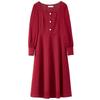 Elegant French Style Mid-Length Slimming Dress