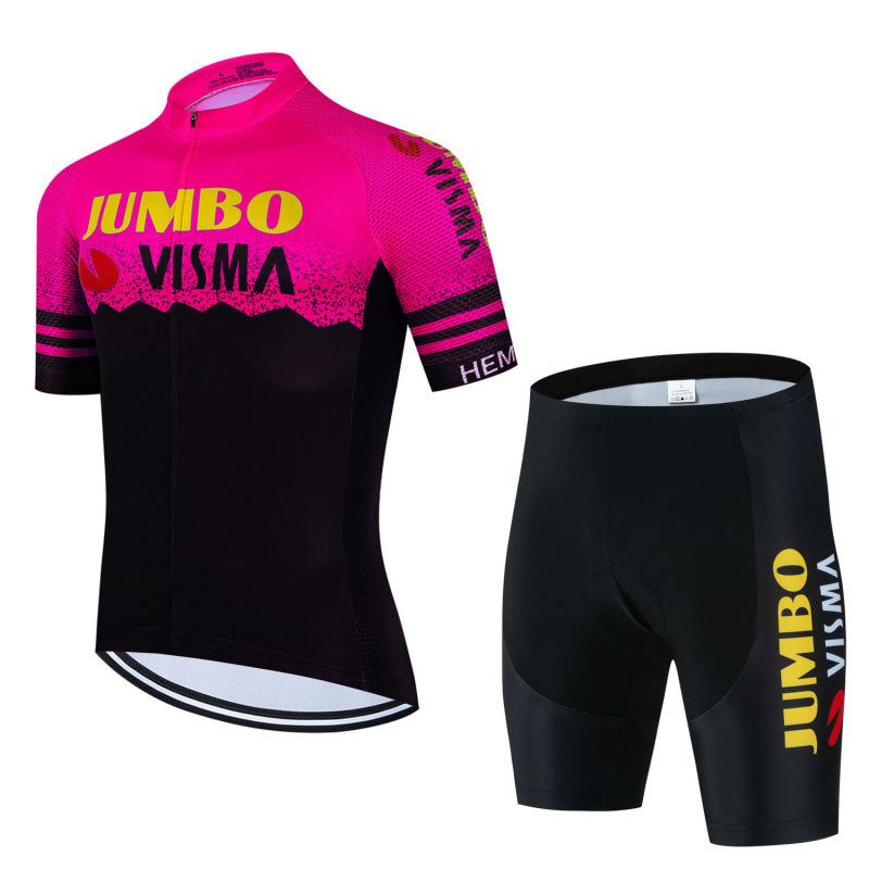 Jumbo hot-selling summer cycling suit short-sleeved suit men's and women's bicycles road bike mountain bike sports suit