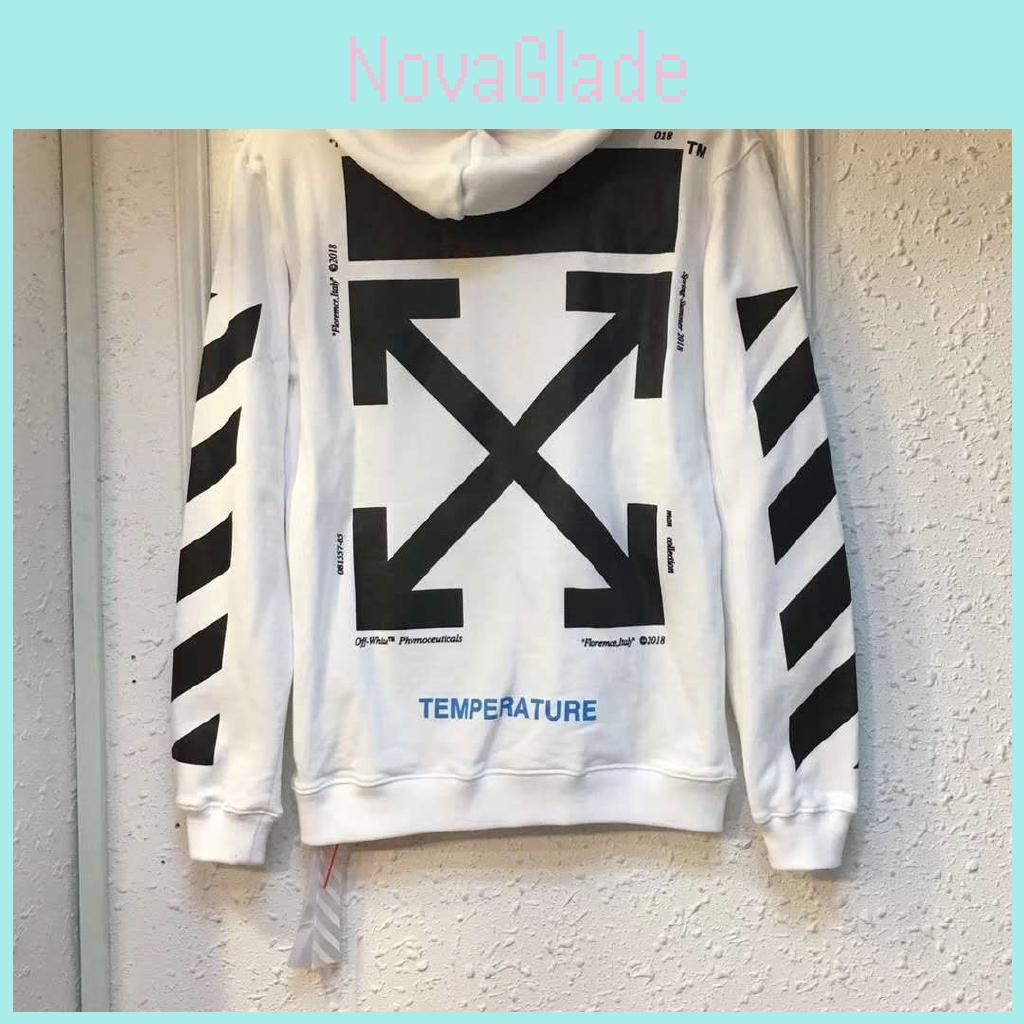 Nwt Virgil Co Abloh Hoodie Plaid Hooded Religion Sweatshirt Painting