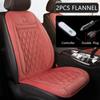 12V Heated Car Seat Cushion (Cloth/Flannel), Car Seat Warmer for Winter, Heating Pad Set Universal Accessory