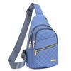 Minimalistische Damen-Brusttasche mit großer Kapazität, mehrlagig, wasserabweisend, Frontrucksack, lässige Outdoor-Umhängetasche für Mädchen