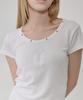 Lekim Lwe Eyelet T-Shirt (White)