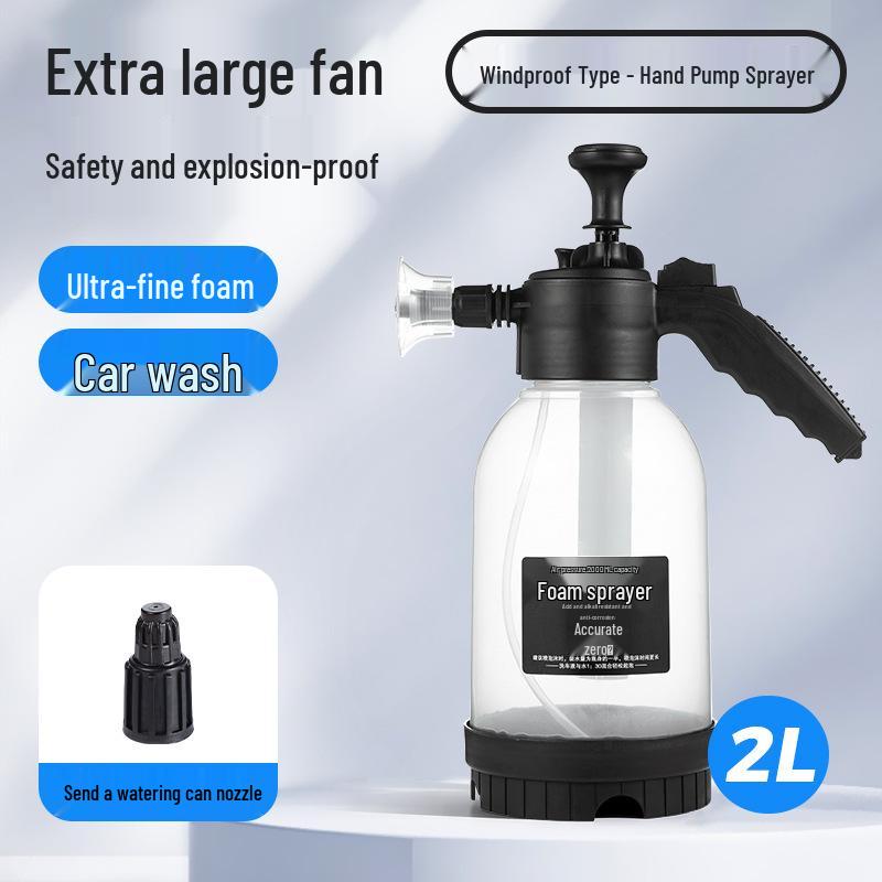 

Premium Car Wash and Garden Foam Sprayer - High Pressure Hand Pump for Foam or Liquid Application Default