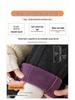 Women's High Waist Fleece Lined Woolen Warm Carrot Pants