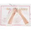 ZISIZ Large Silicone Kneading & Baking Mat
