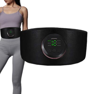 Rechargeable Abdominal Massager Belt 18 Intensity 6 Mode Smart Body Sculpting Machine for Cellulite Reduction Gym Home Fitness