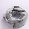 Unisex Spring & Autumn Knitted Neck Warmer Snood Pullover - Solid Color, Cold-Proof, Versatile