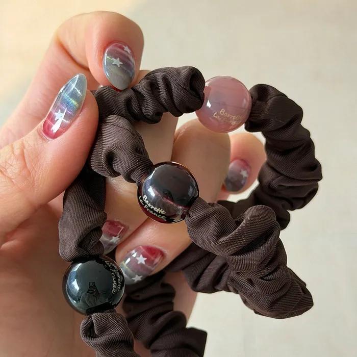 Stone point scrunchie (7color)