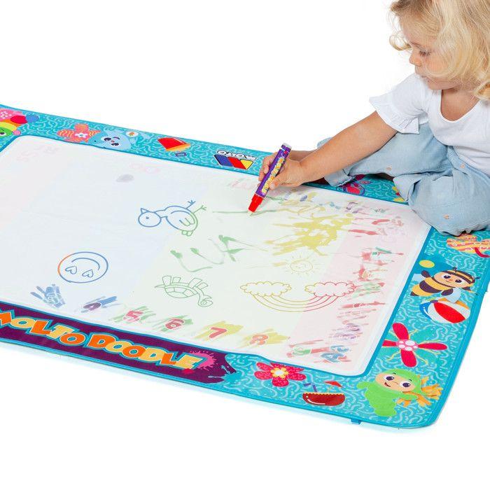 Zeichenmatte - Molto - XXL - Wiederverwendbar - 2 Wasserstifte - Fleckenfreies Malen