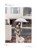 High-End Coco Style Plaid Wool Coat - Women's Short Double-Breasted Jacket, British Round Neck for Autumn & Winter 2025.