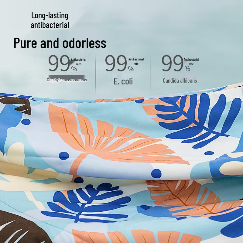 HYX Elegant Soy Fiber Antibacterial Cooling Summer Quilt