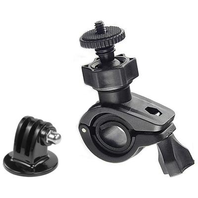 Handlebar Clamp Mount Motorcycle Bike Pole Mount For GoPro Hero 13 12 11 10 9 8 DJI Osmo Action 5 Pro 3 4 Cameras Insta360 X3 X4