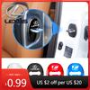 Interior Stickers 4Pcs Door Lock Decoration Protect Cover Emblem Case For F SPORT ES RX NX LS UX LM LX GX LC RZ IS CT GS R
