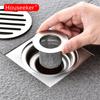 Filtro per Scarico a Pavimento Rete in Acciaio Inox Filtro per Lavello da Cucina Raccogli Capelli Tappo per Vasca da Bagno Rete Anti-intasamento per Doccia Filtro Scarichi