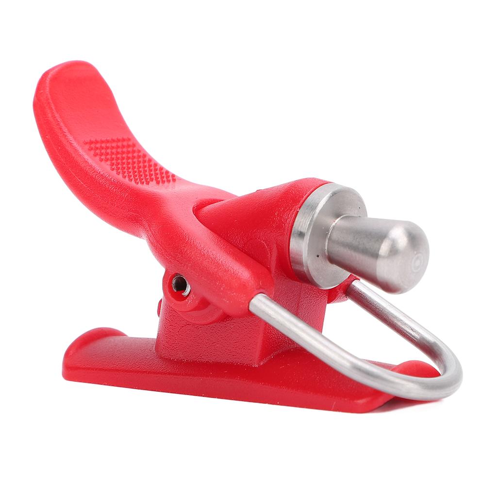 Brandungsangeln Auslösehilfe Nylon Edelstahl Sicherer Griff Meeresangeln Wurfauslöser Daumenknopf