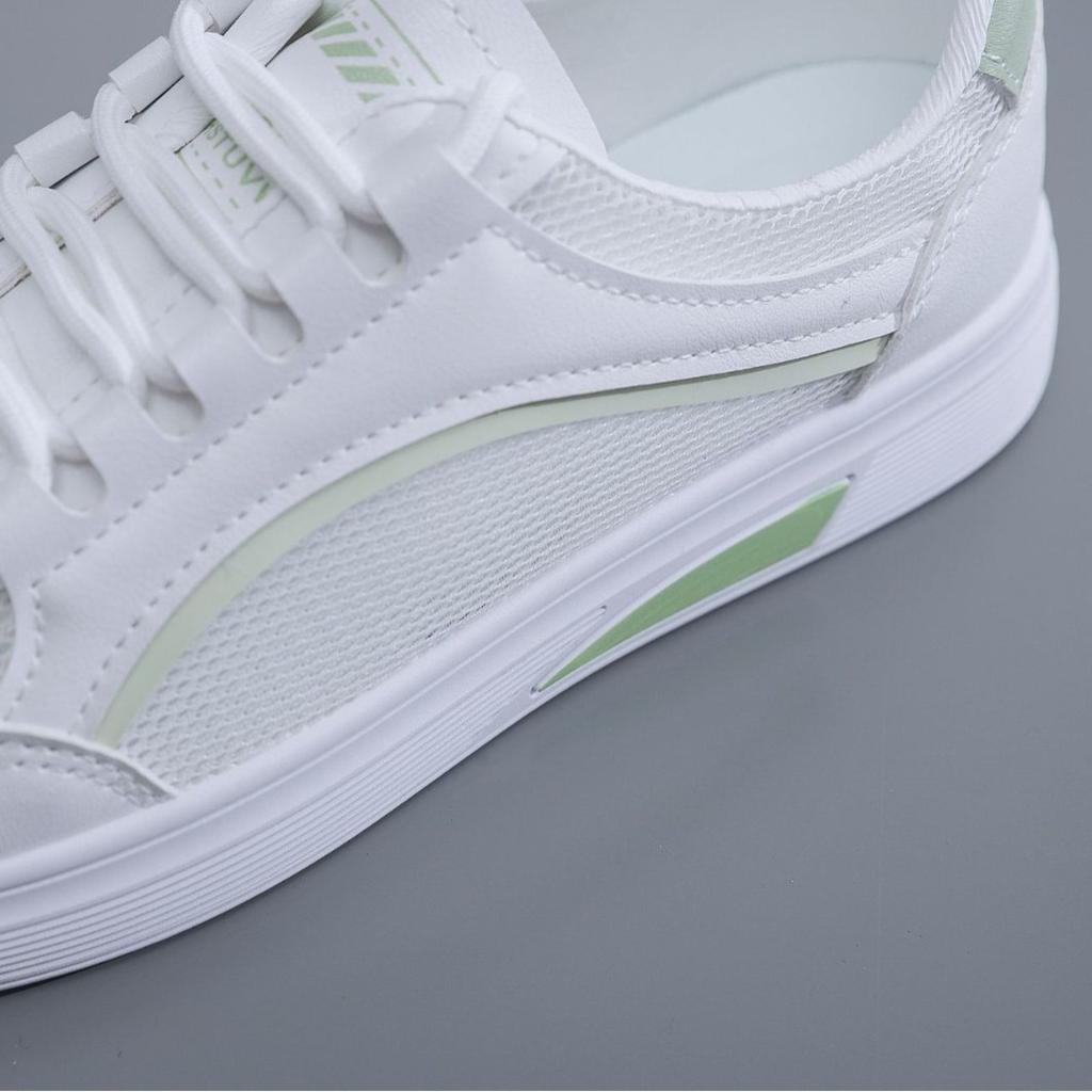 [Customization] Summer Mesh Women's Shoes Casual Shoes Non-slip and Wear-resistant Lightweight Single Shoes Soft Sole Versatile Korean White Shoes